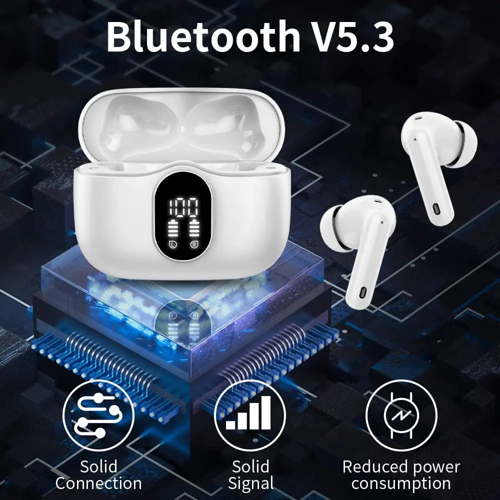 Wireless Earbuds with Bluetooth 5.3